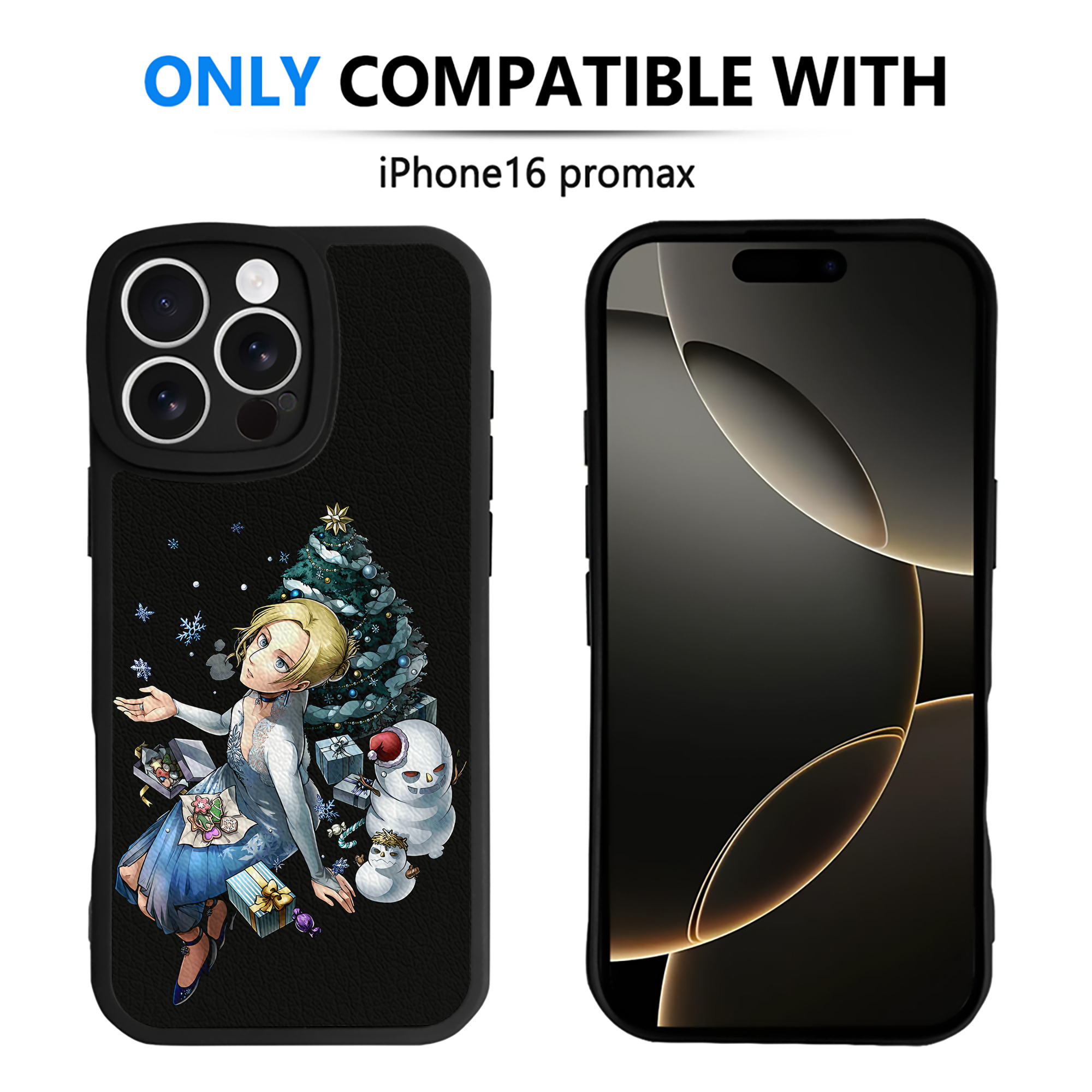 （画像用） 進撃の巨人 アニ・レオンハート Attack on Titan Annie Leonhart 【iPhone 16シリーズ対応】シリコンスマホケース（レザー調） 材質：シリコン